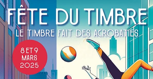 [#fetedutimbre] RDV les 8 et 9 mars dans le hall d’exposition de l’hôtel de ville pour découvrir la nouvelle édition de la fête du timbre🤩👉Cette année, le timbre fait des acrobaties🤸‍♀️🤸 !
▶ Au programme :
👉Exposition de timbres, de monnaies et de cartes postales, stands d’infos, …😉 
👉Pendant 2 jours les collectionneurs vont vous partager leur passion 🥰 ! 😉
#fêtedutimbre #valenciennes #philatélie #artsdelarue #timbre2025 #culture