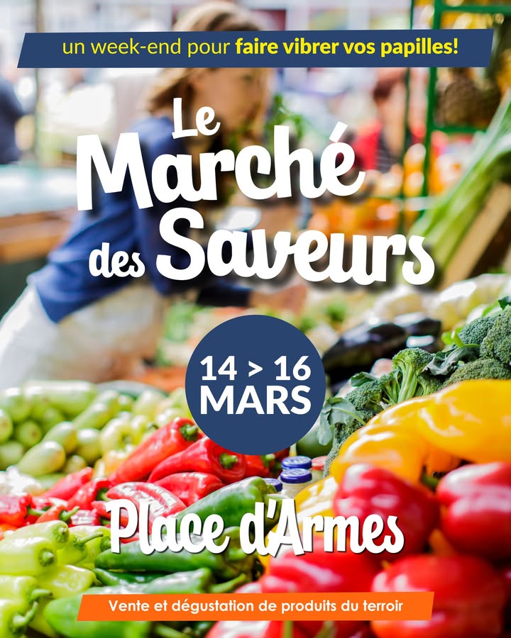 [RETOUR EN 📸] 𝗦𝘂𝗿 𝗹𝗲 𝗺𝗮𝗿𝗰𝗵𝗲́ 𝗱𝗲𝘀 𝘀𝗮𝘃𝗲𝘂𝗿𝘀 🍏🧀
Vous avez été nombreux à venir découvrir la nouvelle édition du marché des saveurs, devenu désormais votre rendez-vous incontournable du mois de mars ! 🎉
Un grand merci à tous ceux qui ont partagé ce moment avec les commerçants/artisans qui ont adoré vous faire découvrir des produits locaux, des saveurs uniques et créer ensemble des souvenirs gourmands. 🤩
👉 Rendez-vous très vite pour la prochaine édition pour encore plus de découvertes et de plaisirs gustatifs ! 🥖

ℹ 𝗩𝗼𝗶𝗰𝗶 𝗻𝗼𝘁𝗿𝗲 𝗽𝗮𝗴𝗲 𝗮𝗴𝗲𝗻𝗱𝗮 𝗽𝗼𝘂𝗿 𝗻𝗲 𝗿𝗶𝗲𝗻 𝗿𝗮𝘁𝗲𝗿 𝗱𝗲𝘀 𝗲́𝘃𝗲́𝗻𝗲𝗺𝗲𝗻𝘁𝘀 : https://www.valenciennes.fr/agenda/