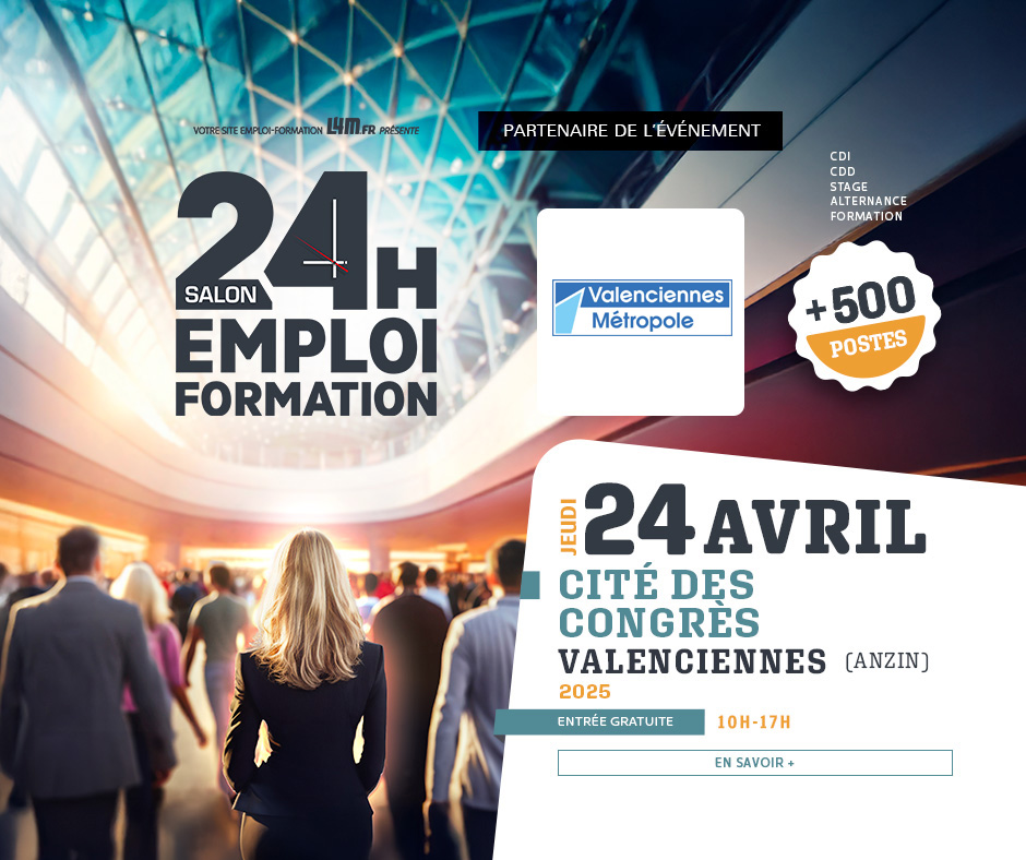Salon 24 h pour l’emploi et la formation