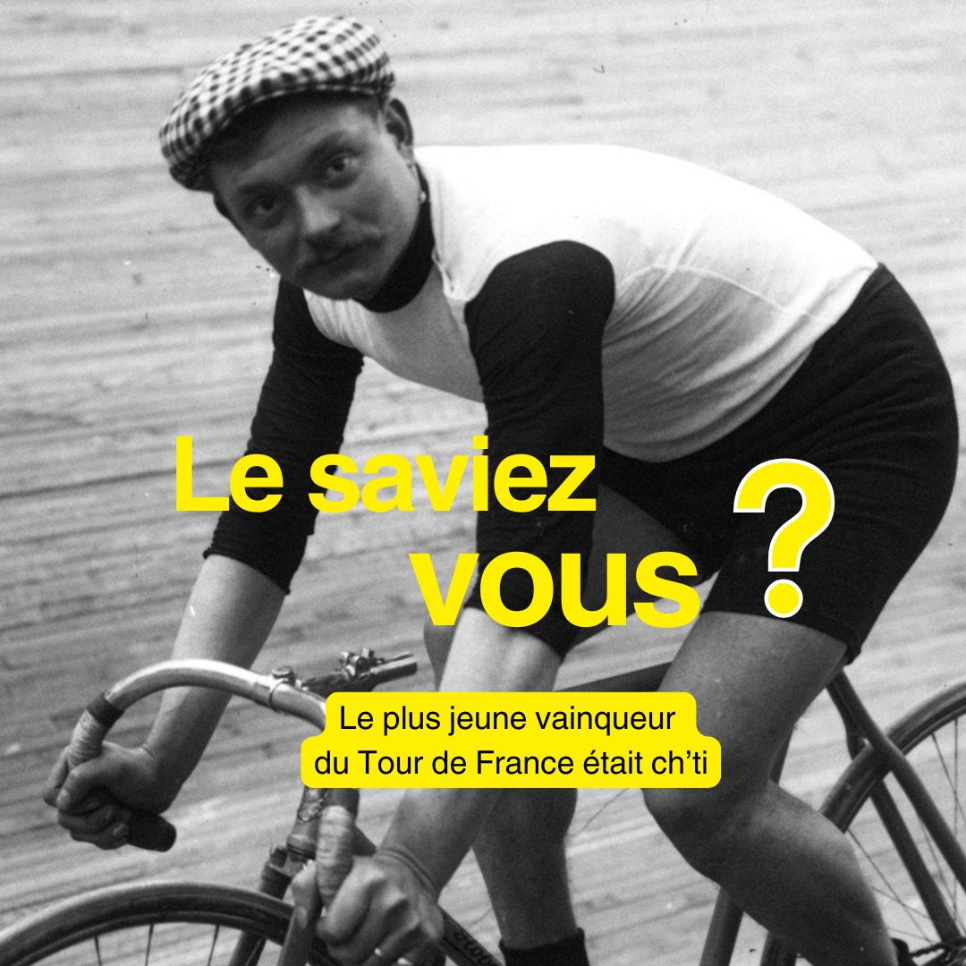 🏆 À seulement 20 ans, Henri Cornet, natif de Desvres (Pas-de-Calais), devient le plus jeune vainqueur du Tour de France ! 🚴‍♂️

Ce Ch’ti au grand cœur, après avoir grandi en région parisienne, revient triomphant dans le Nord en remportant la mythique course Paris-Roubaix en 1906. 🌟💪

#LégendeDuCyclisme #HenriCornet #TourDeFrance #histoiredusport 
#mavilleenjaune #tdf2025 #valenciennesTDF2025 
#TourDeFrance #Valenciennes #CyclismeLégendaire  #maillotjaune #TourDeFrance2025 #PassionCyclisme #valenciennesmetropole