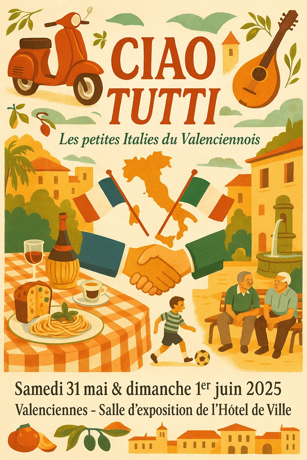 Exposition « Ciao Tutti » Les petites Italies du Valenciennois !