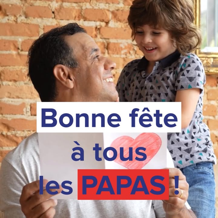👔 𝗕𝗼𝗻𝗻𝗲 𝗳𝗲̂𝘁𝗲 𝗮̀ 𝘁𝗼𝘂𝘀 𝗹𝗲𝘀 𝗽𝗮𝗽𝗮𝘀 ! 💙
Aux papas sportifs, farceurs, tendres, bricoleurs, rêveurs ou protecteurs…
Ce dimanche, on pense fort à tous ceux qu’on appelle “Papa” 💙 ✨