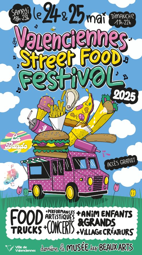 [RETOUR EN 📸] sur le Valenciennes Street Food Festival 🍔🫓🌭. Bonne semaine 😉