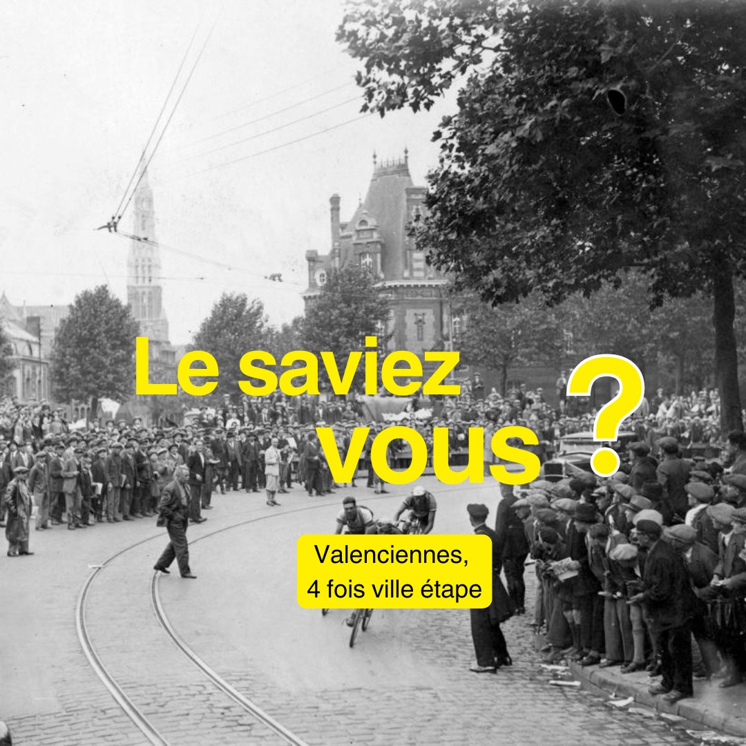 🏅 Valenciennes, 4 fois Ville étape…et bientôt une 5ème ! 🚴‍♂️ 

Ancrée dans l’histoire du sport, Valenciennes continue de briller comme le berceau des grands événements sportifs.

Saviez-vous que notre belle ville a déjà eu l’honneur d’accueillir la Grande Boucle en tant que Ville étape ? Une tradition qui perdure, un dynamisme qui ne s’éteint jamais.

Restez à l’écoute pour la prochaine aventure sportive qui s’annonce légendaire ! 

 #Valenciennes #VilleEtape #PassionSport #GrandeBoucle
#MaillotJaune #TourDeFrance #LégendeDuCyclisme #Cyclisme #histoiredusport #mavilleenjaune #tdf2025 #valenciennesTDF2025
#TourDeFrance  #TourDeFrance2025 #PassionCyclisme #valenciennesmetropole