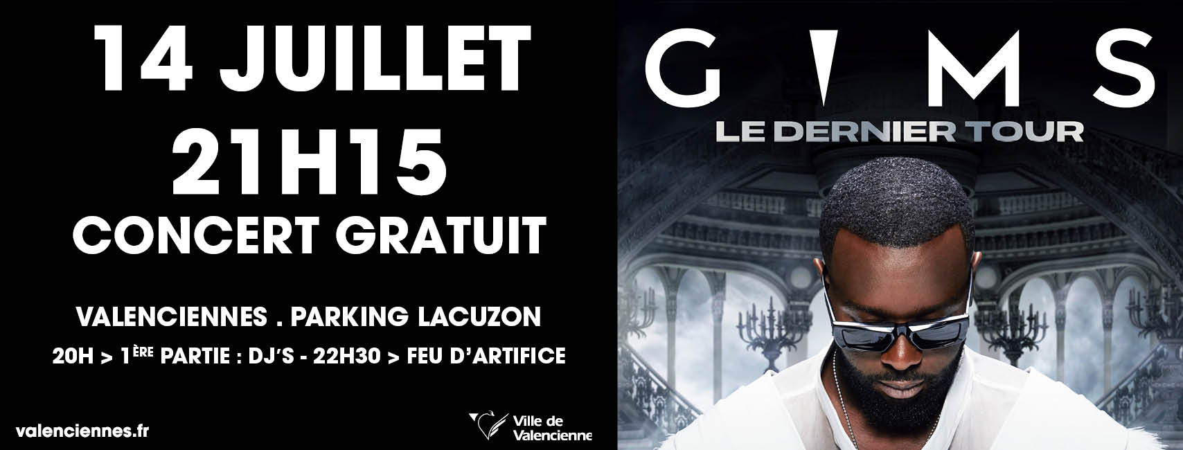 GIMS en concert gratuit pour la Fête Nationale