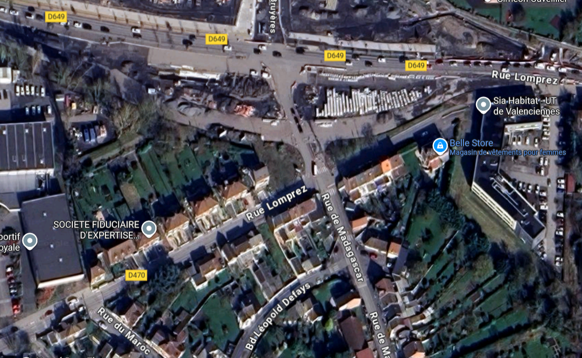 Infos travaux : restructuration de l’entrée Nord