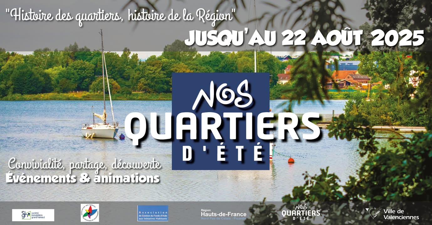 🏒 #NosQuartiersdÉté 𝗰𝗼𝗻𝘁𝗶𝗻𝘂𝗲𝗻𝘁 𝗮̀ 𝗹𝗮 𝗕𝗮𝘀𝗲 𝗞𝗮𝘆𝗮𝗸 𝗱𝘂 𝗩𝗶𝗴𝗻𝗼𝗯𝗹𝗲 !
Du 4 au 22 août, venez vivre une expérience originale avec une initiation gratuite au hockey sur glace, en compagnie des Les Diables Rouges de Valenciennes – VHHC  🔥

📅 Tous les après-midis de 14h à 17h
📍 Base Kayak – Vignoble à Valenciennes
🎟️ Gratuit – ouvert à tous

𝑨𝒎𝒃𝒊𝒂𝒏𝒄𝒆 𝒔𝒑𝒐𝒓𝒕𝒊𝒗𝒆, 𝒇𝒖𝒏 𝒆𝒕 𝒅𝒆́𝒄𝒐𝒖𝒗𝒆𝒓𝒕𝒆 𝒈𝒂𝒓𝒂𝒏𝒕𝒊𝒆 ! 🥅

#nosquartiersdeté  #valenciennes  #valenciennesmaville #Été2025
