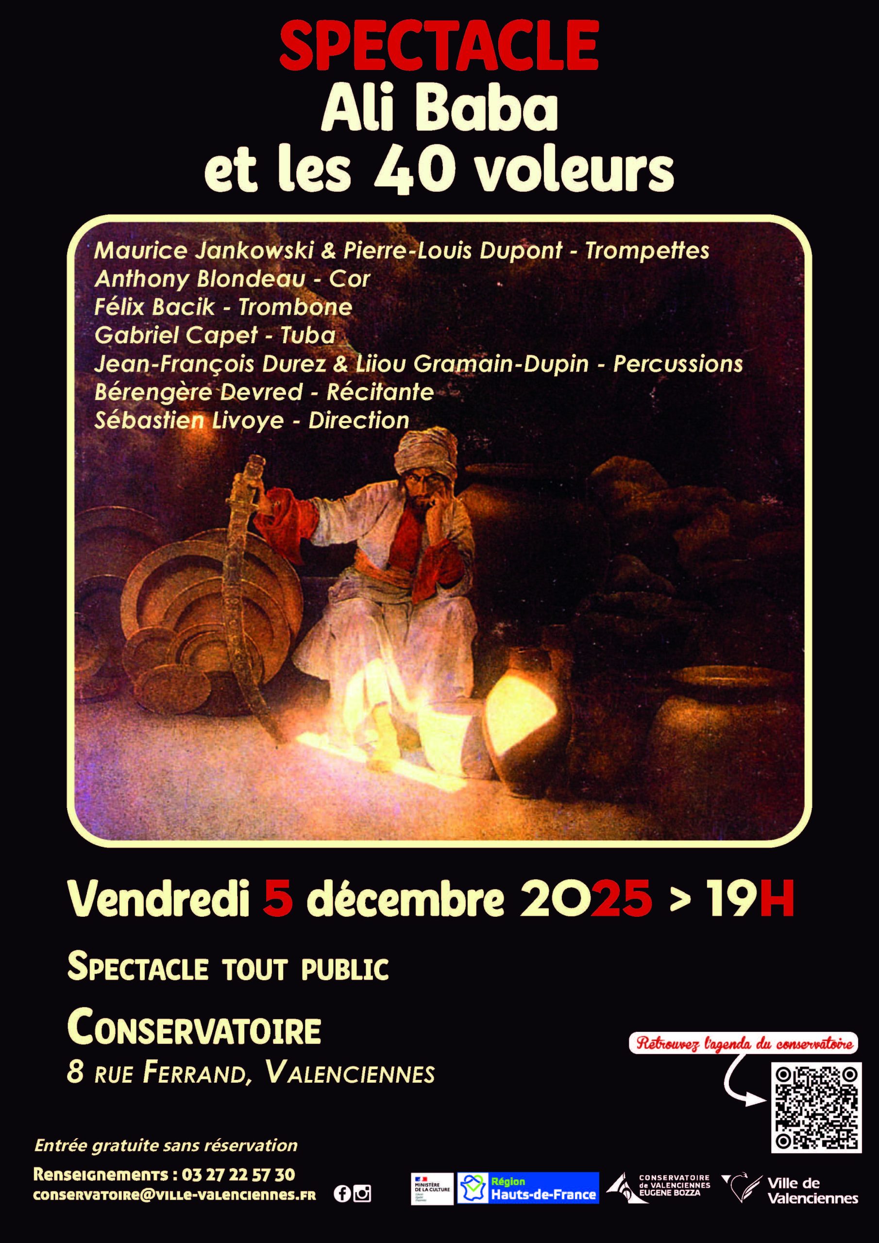 Spectacle Ali Baba et les 40 voleurs