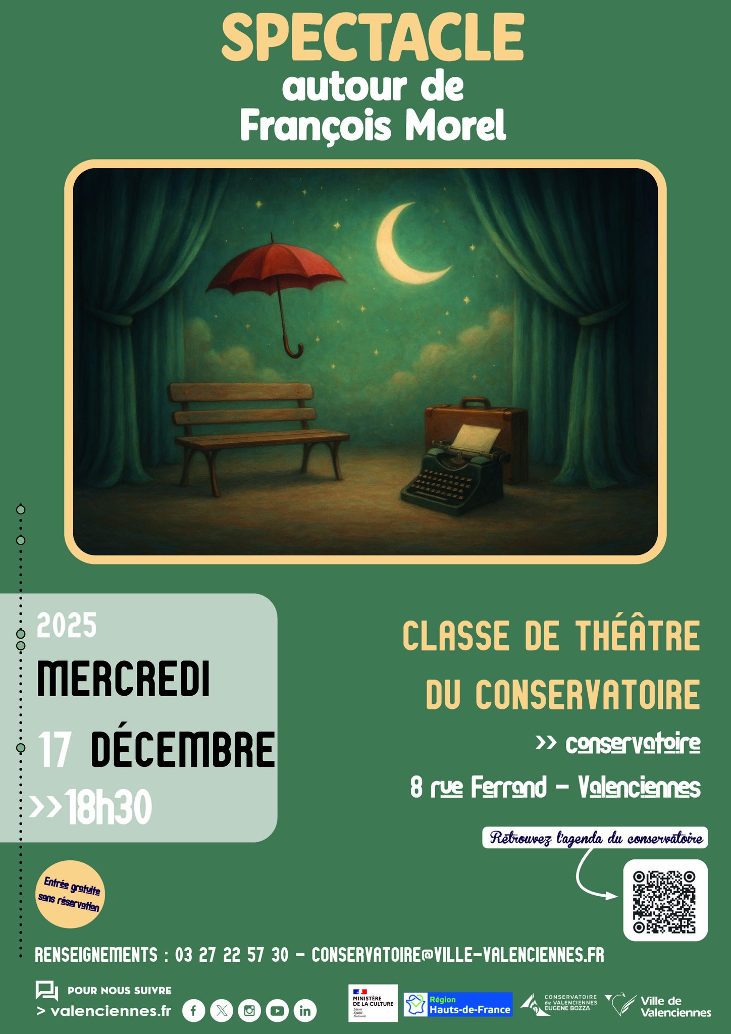 Spectacle autour de Fançois Morel