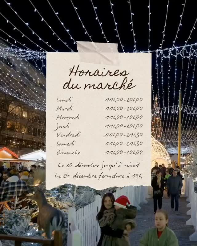 Le marché de Noël est ouvert jusqu&rsquo;au 24 décembre à 19h. Nombreux chalets gourmands et artisanaux vous attendent aux côtés des manèges et animations.

#noëlvalenciennes #marchédenoël