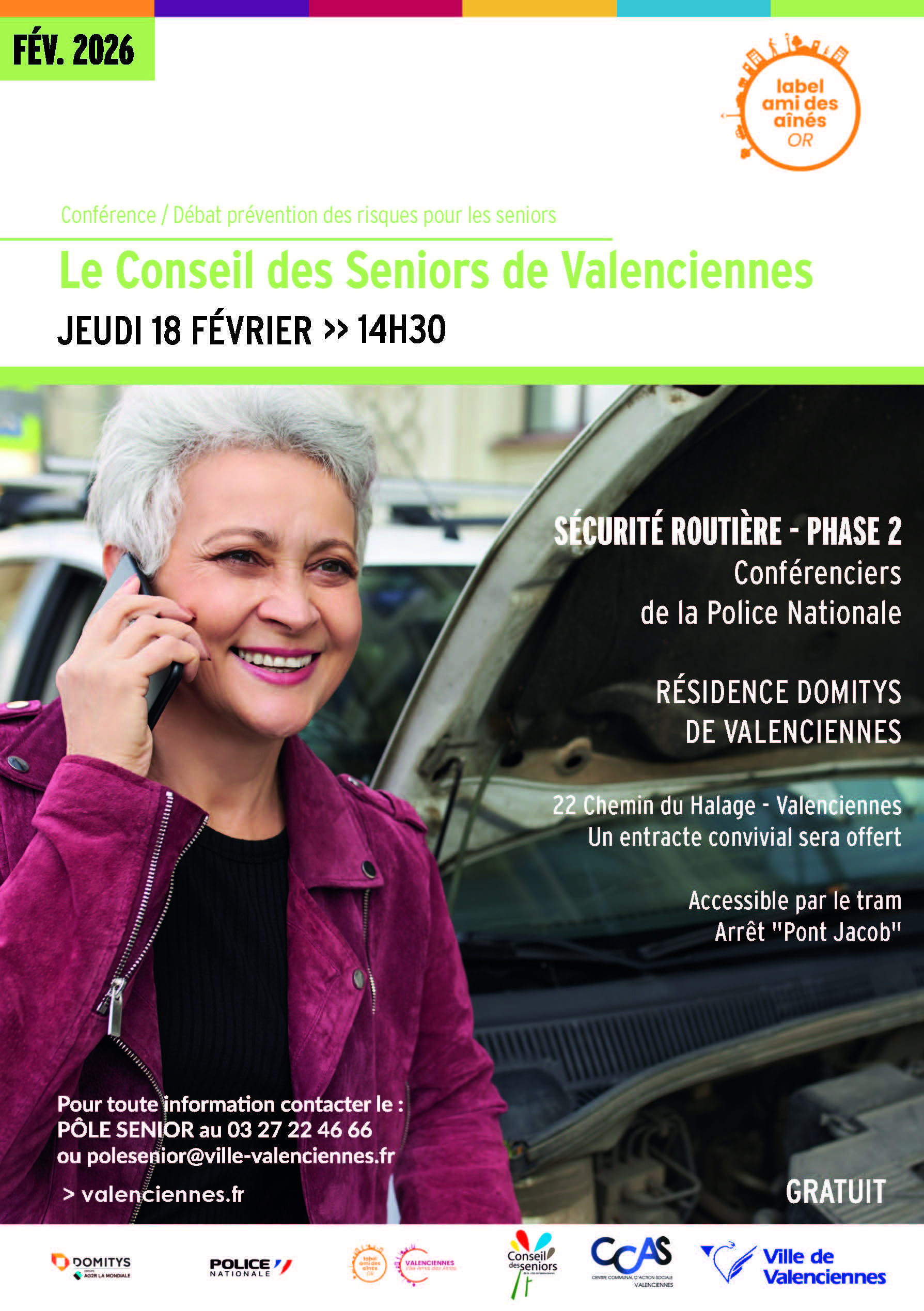 Conférence/débat : la prévention des risques pour les seniors