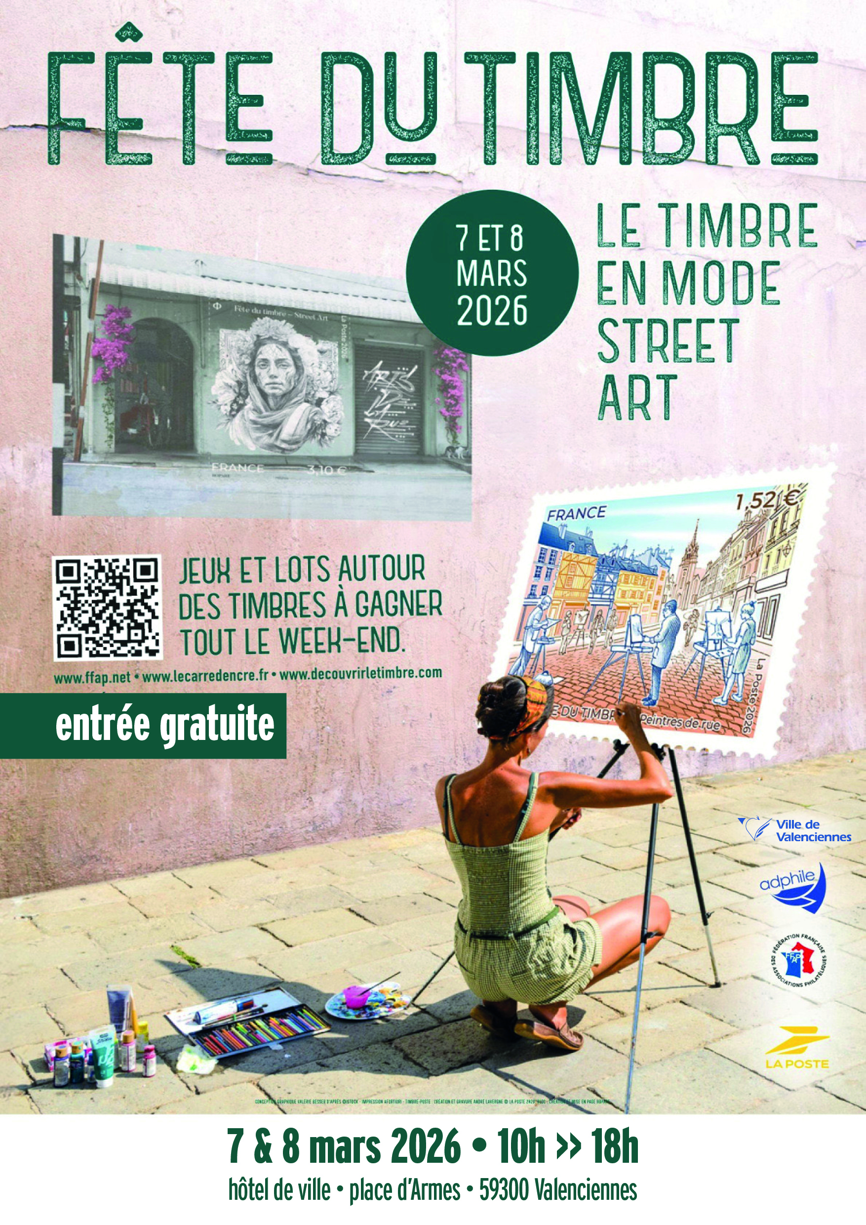 Fête du Timbre 2026 : Le timbre et les arts de rue
