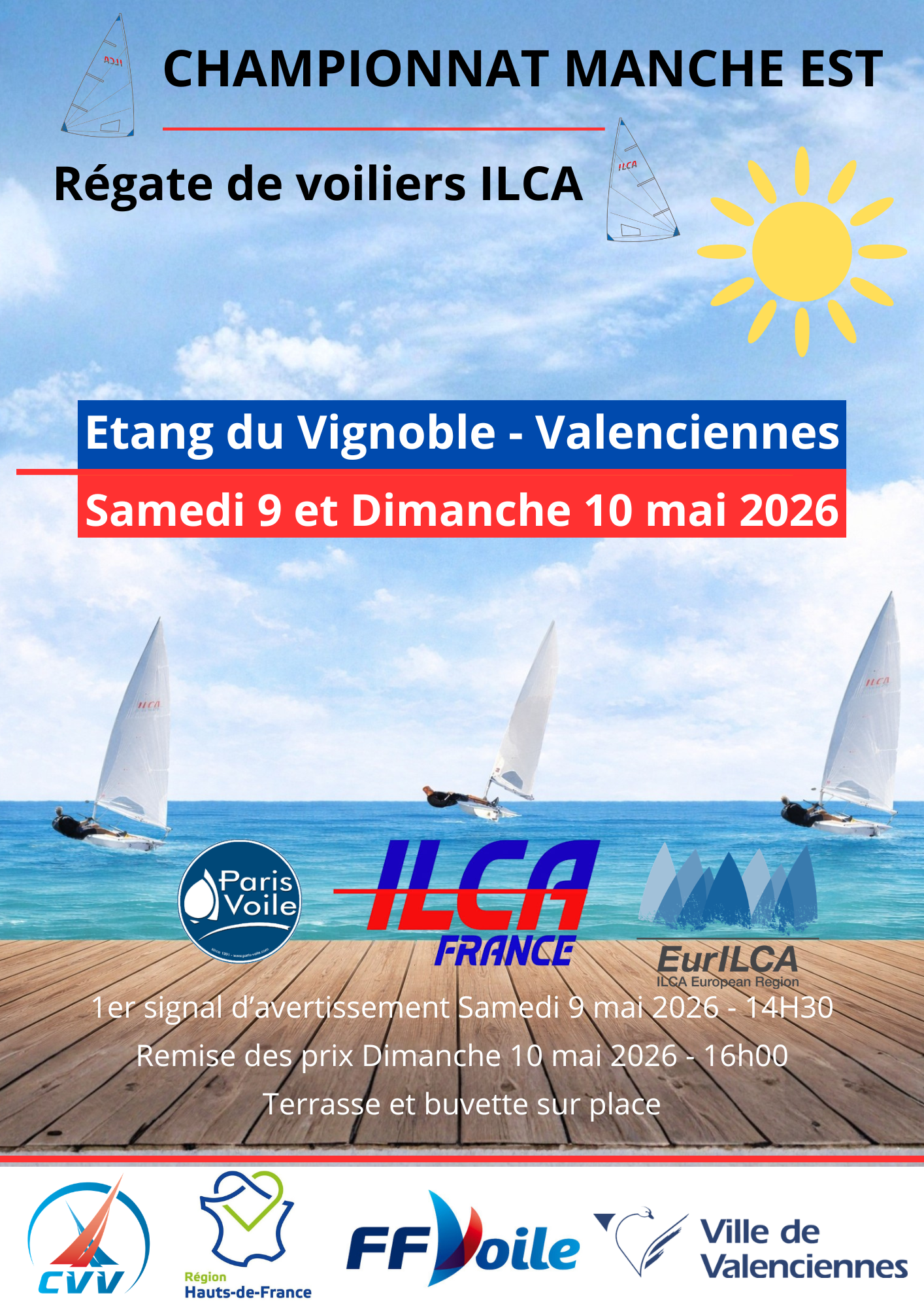 Championnat régate de voiliers ILCA