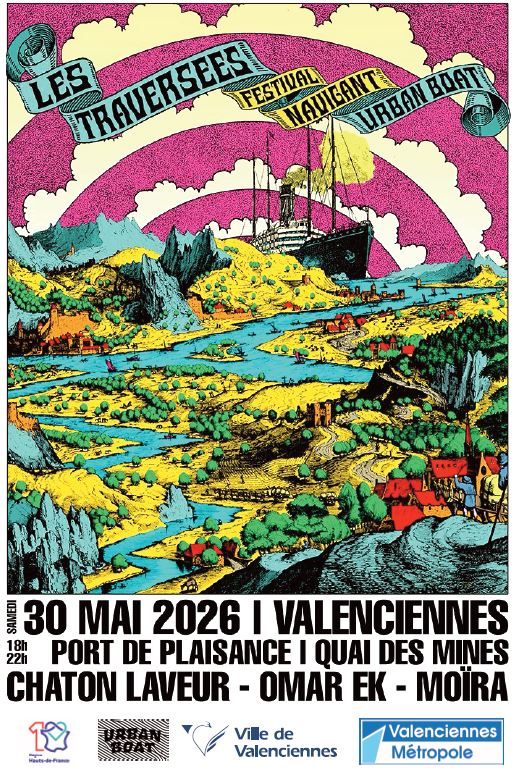 🚢🎶 L’ Urban Boat arrive bientôt à Valenciennes ! 🌅

📅 Valenciennes Métropole vous donne 𝐫𝐞𝐧𝐝𝐞𝐳-𝐯𝐨𝐮𝐬 𝐬𝐚𝐦𝐞𝐝𝐢 𝟑𝟎 𝐦𝐚𝐢 𝐚𝐮 𝐏𝐨𝐫𝐭 𝐝𝐞 𝐏𝐥𝐚𝐢𝐬𝐚𝐧𝐜𝐞 𝐕𝐚𝐥𝐞𝐬𝐜𝐚𝐮𝐭 pour une expérience culturelle insolite et immersive ✨

𝑰𝒎𝒂𝒈𝒊𝒏𝒆𝒛…
🎶 De la musique sur l’eau
🌅 Une ambiance unique au coucher du soleil
🚢 Une péniche transformée en lieu culturel éphémère
🤩 Une soirée festive qui ne ressemble à aucune autre

👨‍👩‍👧‍👦 Dès 16h, profitez aussi d’animations gratuites pour les plus jeunes :
🎨 Maquillages
🏰 Château gonflable
…et d’autres surprises !

🎤 𝟑 𝐜𝐨𝐧𝐜𝐞𝐫𝐭𝐬 𝐠𝐫𝐚𝐭𝐮𝐢𝐭𝐬 𝐚̀ 𝐩𝐚𝐫𝐭𝐢𝐫 𝐝𝐞 𝟏𝟖𝐡
Concerts Urban Boat
18h30 Chaton Laveur
20h Moïra
21h Omar Ek

✨ 𝑼𝒏𝒆 𝒆𝒙𝒑𝒆́𝒓𝒊𝒆𝒏𝒄𝒆 𝒂̀ 𝒗𝒊𝒗𝒓𝒆 𝒆𝒏𝒕𝒓𝒆 𝒂𝒎𝒊𝒔 𝒐𝒖 𝒆𝒏 𝒇𝒂𝒎𝒊𝒍𝒍𝒆 𝒂𝒖 𝒃𝒐𝒓𝒅 𝒅𝒆 𝒍’𝒆𝒂𝒖 !

ℹ +𝐝&rsquo;𝐢𝐧𝐟𝐨𝐬 :
𝐋𝐢𝐞𝐧 𝐝𝐞 𝐥&rsquo;𝐞́𝐯𝐞́𝐧𝐞𝐦𝐞𝐧𝐭 : https://fb.me/e/4zXtu2kSF

#ValenciennesMetropole #CulturePourTous  #ConcertGratuit #SortirAValenciennes #valenciennesmaville
