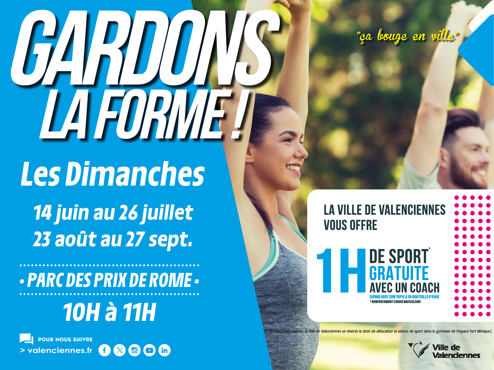 Ça bouge en ville – Gardons la forme !