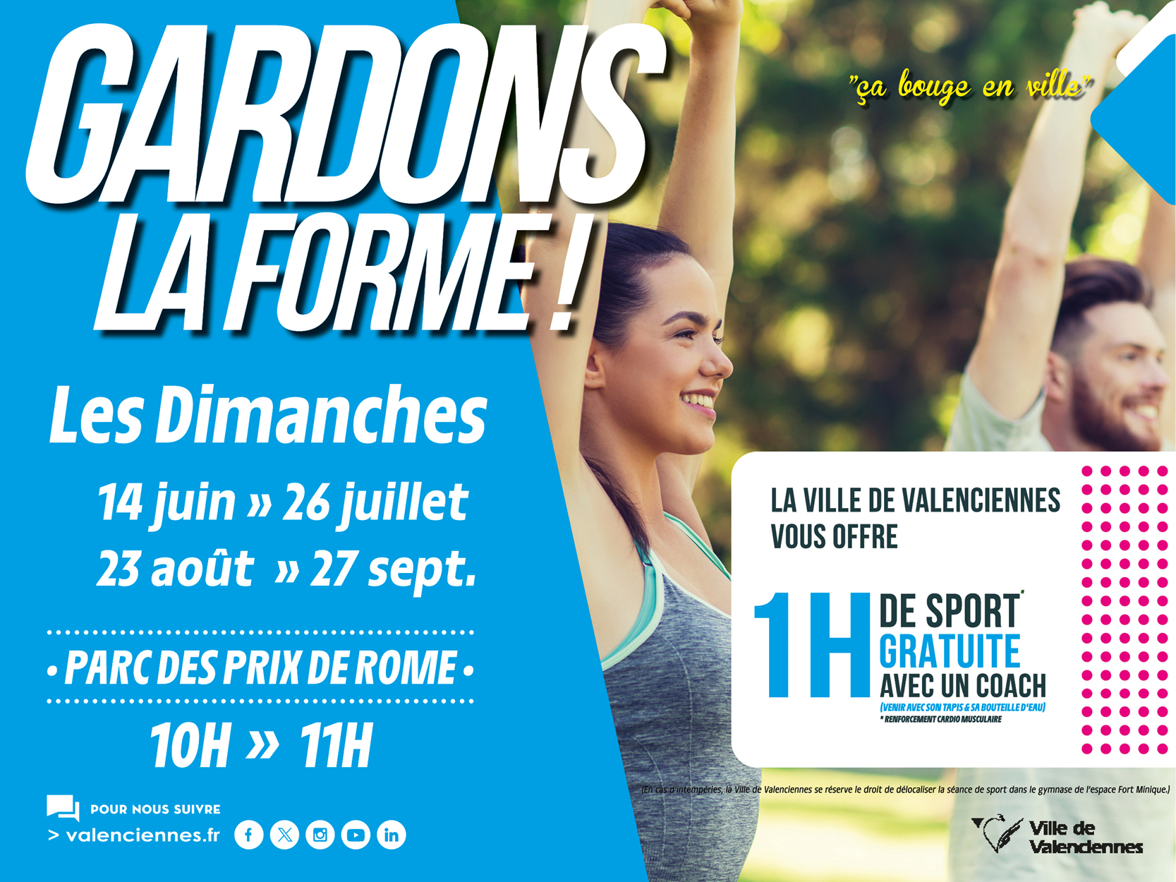 Ça bouge en ville – Gardons la forme !
