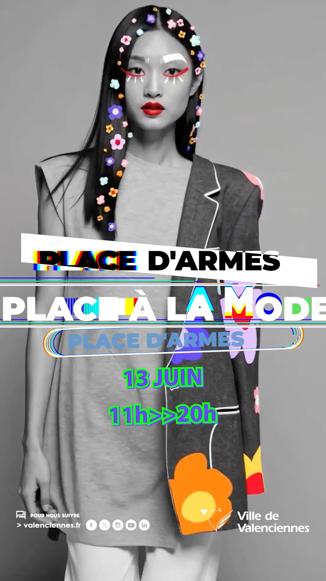 👗✨ PLACE À LA MODE revient à Valenciennes !

Le temps d&rsquo;une journée, la mode investit le cœur de ville pour mettre à l&rsquo;honneur les collections, les tendances et le savoir-faire de nos commerçants.

📅 Samedi 13 juin
📍 Centre-ville de Valenciennes

Défilés, animations et découvertes vous attendent dans une ambiance conviviale et festive.

Une belle occasion de soutenir le commerce local tout en profitant d&rsquo;un moment placé sous le signe de l&rsquo;élégance et de la créativité.

🌐 Retrouvez le programme complet et toutes les informations pratiques sur le site de la Ville.

💬 Allez-vous assister à Place à la Mode ?

#Valenciennes #PlaceALaMode #CommerceLocal #ValenciennesMaville #SortirAValenciennes