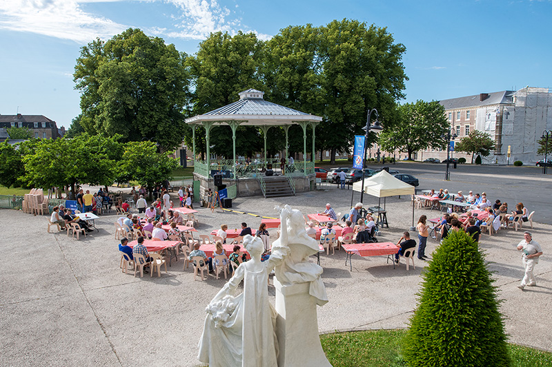 Réaménagement de la place verte