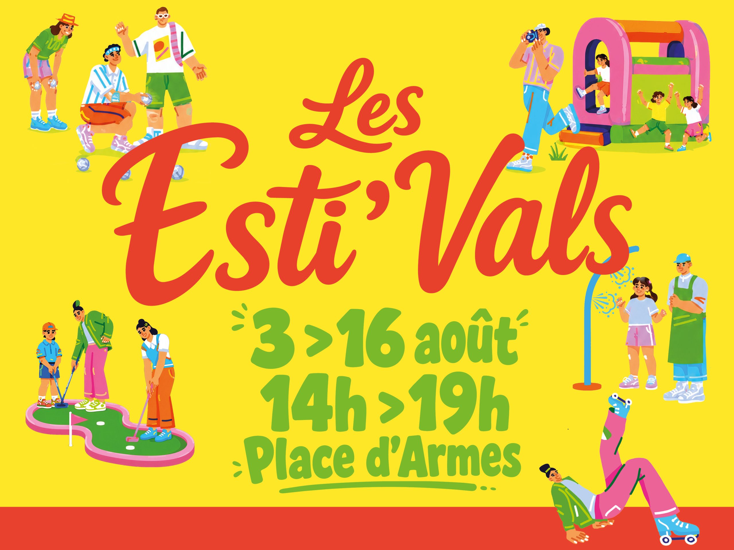 Les Esti&rsquo;Vals reviennent du 3 au 16 août !