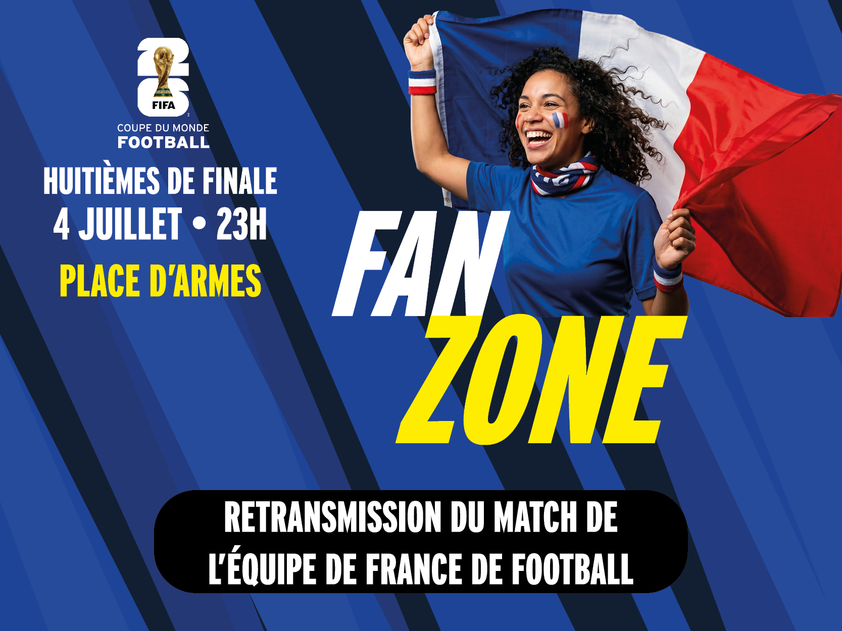Fan Zone – France / Paraguay