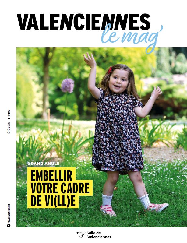 𝐃𝐞́𝐜𝐨𝐮𝐯𝐫𝐞𝐳 𝐕𝐚𝐥𝐞𝐧𝐜𝐢𝐞𝐧𝐧𝐞𝐬, 𝐥𝐞 𝐦𝐚𝐠 📰

Un nouveau format, une nouvelle identité avec l&rsquo;envie de vous faire découvrir celles et ceux qui font vivre Valenciennes au quotidien.

Merci aux agents municipaux, aux partenaires et aux élus qui ont contribué à la réalisation de cette première édition.

Portraits, projets, initiatives, événements… 𝐅𝐞𝐮𝐢𝐥𝐥𝐞𝐭𝐞𝐳 𝐝𝐞̀𝐬 𝐚𝐮𝐣𝐨𝐮𝐫𝐝&rsquo;𝐡𝐮𝐢 𝐯𝐨𝐭𝐫𝐞 𝐧𝐨𝐮𝐯𝐞𝐚𝐮 𝐦𝐚𝐠𝐚𝐳𝐢𝐧𝐞 𝐦𝐮𝐧𝐢𝐜𝐢𝐩𝐚𝐥 ! 👉  https://www.calameo.com/ville-de-valenciennes/read/005386621ebbad80baa10

𝑫𝒊𝒕𝒆𝒔-𝒏𝒐𝒖𝒔 𝒆𝒏 𝒄𝒐𝒎𝒎𝒆𝒏𝒕𝒂𝒊𝒓𝒆 𝒄𝒆 𝒒𝒖𝒆 𝒗𝒐𝒖𝒔 𝒑𝒆𝒏𝒔𝒆𝒛 𝒅𝒆 𝒄𝒆𝒕𝒕𝒆 𝒏𝒐𝒖𝒗𝒆𝒍𝒍𝒆 𝒇𝒐𝒓𝒎𝒖𝒍𝒆.

#Valenciennes #ValenciennesLeMag #MagazineMunicipal #VieLocale #Collectivités #ValenciennesMaville 
#valenciennesmetropole #valenciennestourisme