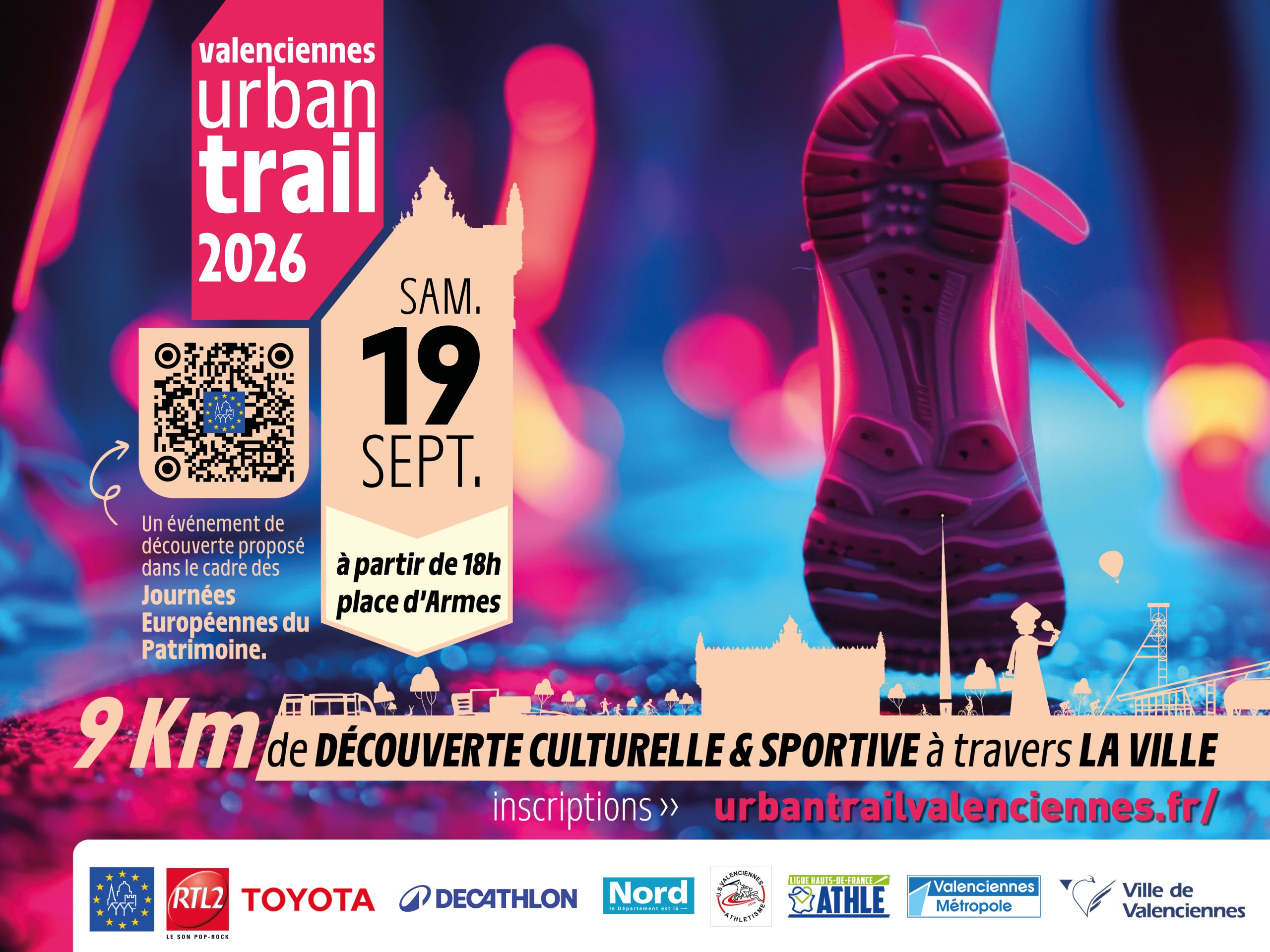 URBAN TRAIL Valenciennes – édition 2026