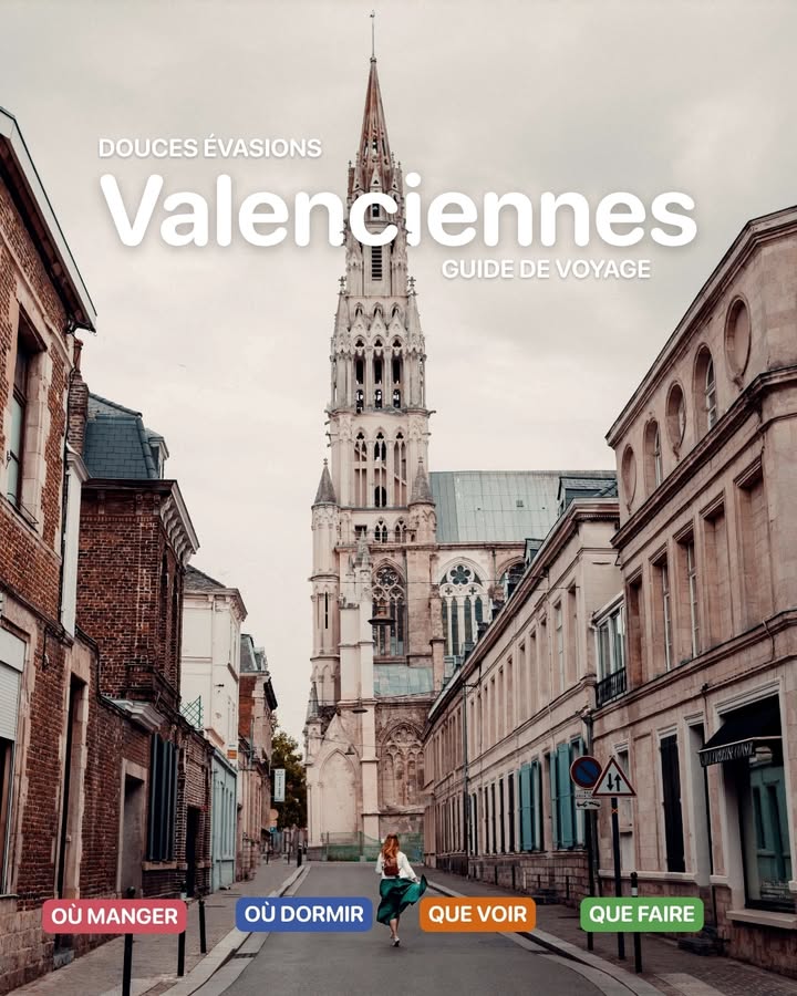 48h / 72h à Valenciennes : l’essentiel pour tout voir (ou presque !)✨

Valenciennes, une ville à découvrir au fil des rues, du patrimoine et des bonnes adresses. À seulement 30 min de Lille, 1h30 de Bruxelles et 2h de Paris, la ville se prête parfaitement à une escapade de quelques jours.

Voici notre guide de voyage pour découvrir Valenciennes en 48h ou 72h, avec nos adresses préférées pour manger, dormir, prendre un verre et faire une pause👇

Et restez jusqu’à la fin…on vous dévoile une bonne raison de venir prochainement à Valenciennes 👀

JOUR 1 
📍Boulevard Watteau – extérieur du Musée des Arts et de l&rsquo;Archéologie de Valenciennes
📍Bibliothèque des Jésuites – Médiathèque Simone Veil – Valenciennes
📍Pathé Valenciennes – Festival 2 Cinéma de Valenciennes
📍Place St Nicolas
📍Promenade des Arts

JOUR 2
📍Vieux Valenciennes : rue des Sayneurs, enclos du Béguinage, basilique Notre-Dame du Saint-Cordon, rue Abel Pujol, place du Neuf Bourg
📍Parc de la Rhônelle
📍Balade à vélo : boucle Un’escaut, boucle de l’Aunelle
location vélo : lien en bio

JOUR 3 
📍Architectures audacieuses : ancien cinéma Le Palace, L&rsquo;Arsenal Cinéma, Le Phénix scène nationale Valenciennes, Royal Hainaut
📍Parc des Prix de Rome
📍Rue de Famars 
📍Quartier des Canonniers

BONNES ADRESSES 
😴 Royal Hainaut, Maison Mathilde, Mercure Valenciennes Centre, Auberge du bon fermier, Les Gîtes du Grand Marais
🥘 Estaminet Chez Mon Vieux  Ch’tite Brigitte Valenciennes : plats traditionnels & régionaux
🍽️ La Véranda Valenciennes : cuisine de saison, cocktails créatifs & brunch du weekend
☕️ La Mezzanine, Lublin Café  : petit-déjeuner, brunch & plats maison
🍹 Au Petit Béret : bar & planches

Prochainement : du 25 au 29 septembre, le Festival 2 Cinéma s’installe à Valenciennes. L’occasion parfait de venir découvrir les films, mais aussi la ville, ses bonnes adresses et de toutes les idées glissées dans notre carnet de voyage digital « Douces évasions #03 – Valenciennes en version grand écran ». 

👉 Le carnet de voyage est à télécharger gratuitement, lien en bio !

📸 Elsa & Cyril • Festival 2 Cinéma de Valenciennes • Losange Noir • Nablezon • Thomas Douvry Ville de Valenciennes • Monsieur Human