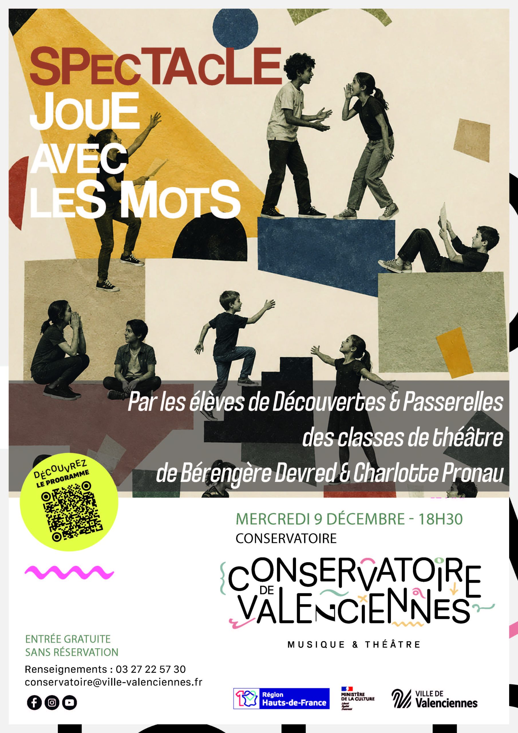 Spectacle joue avec les mots